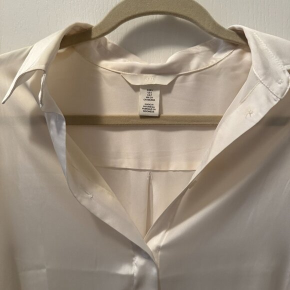 H&M oversized satin shirt - Picture 2 of 6